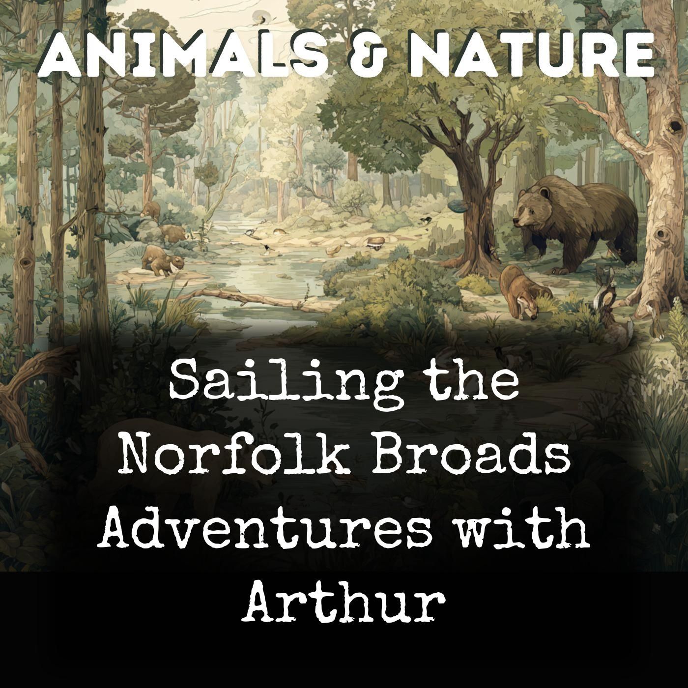 Sailing the Norfolk Broads Adventures with Arthur cover art