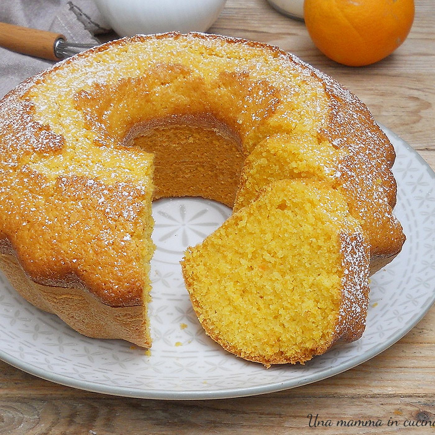 Ciambella alle carote sofficissima