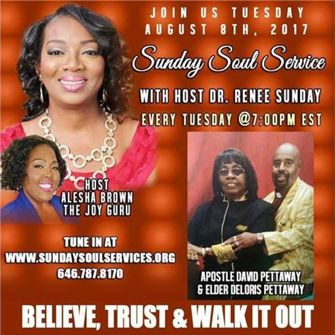 Sunday Soul Service Topic: Deliverance. Host The Joy Guru -Alesha Brown episode artwork