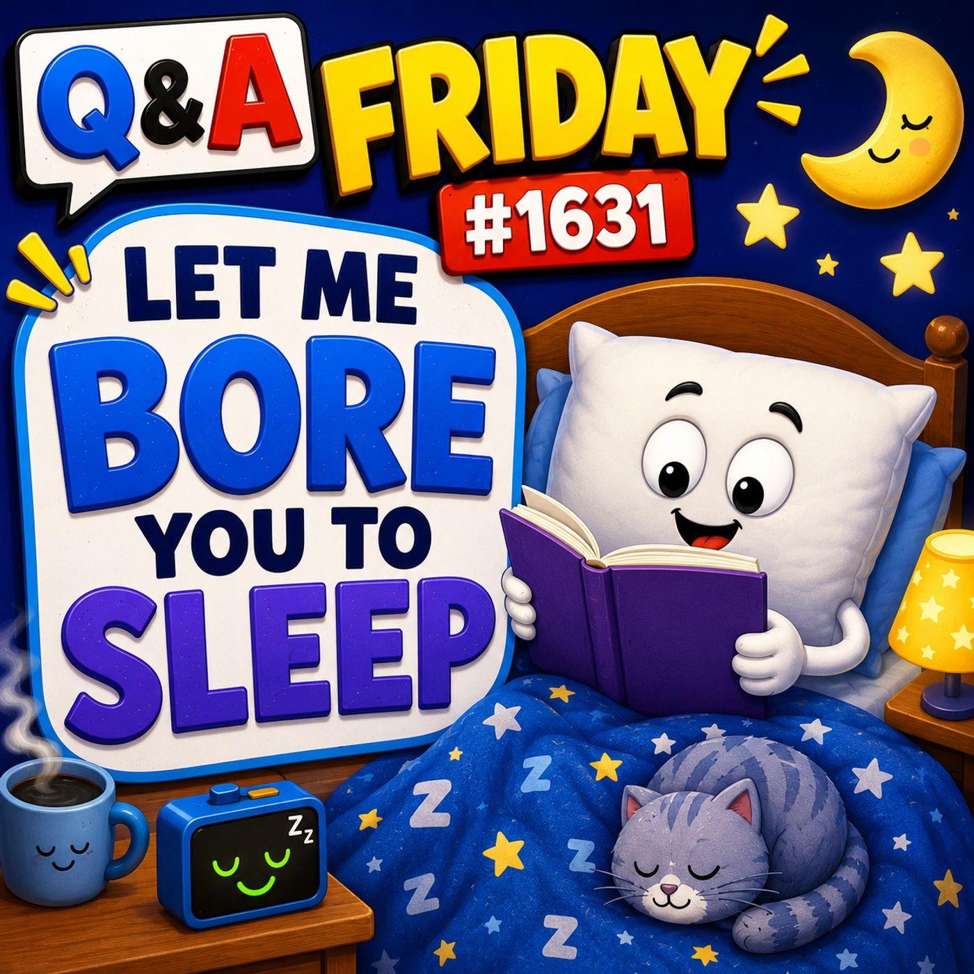 (Overnight Music) Q&A Friday | #1631 Let Me Bore You To Sleep episode artwork