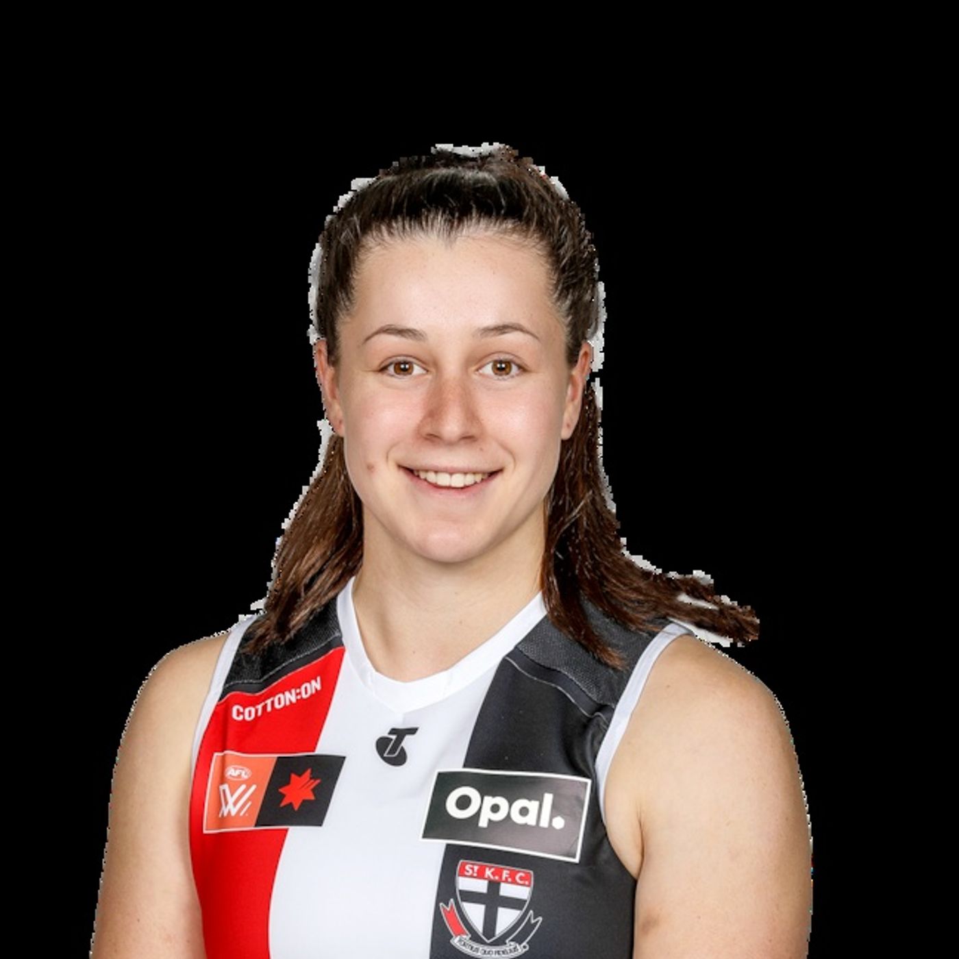 St Kilda Football Club AFLW young gun and former Horsham Saints bolter Ella Friend appears on the Flow Friday Sports Show episode artwork