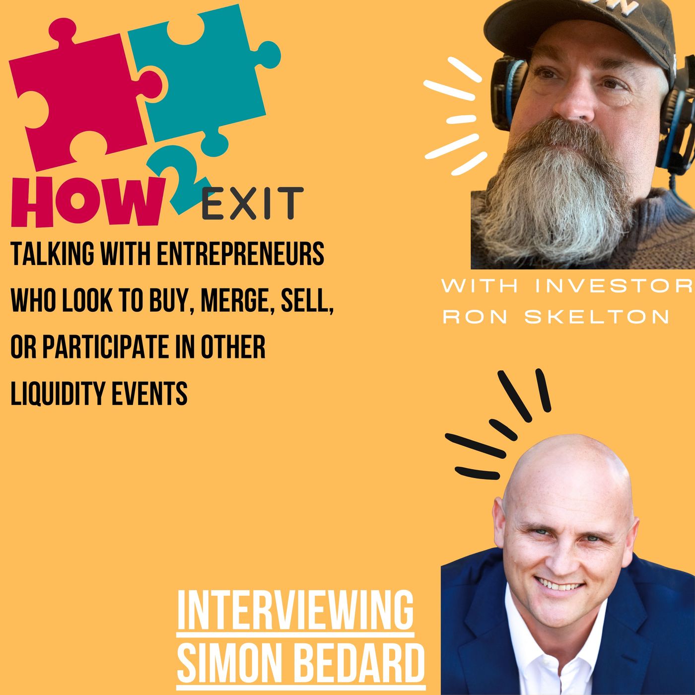 How2Exit Episode 26: Simon Bedard - Founder and CEO of Exit Advisory Group, M&A firm in Australia. Image