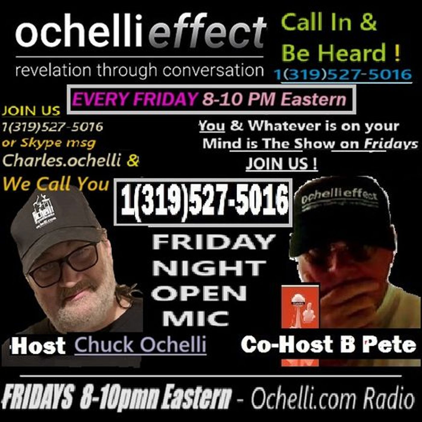 The Ochelli Effect 10-11--2024 Open Mic with B Pete(1)