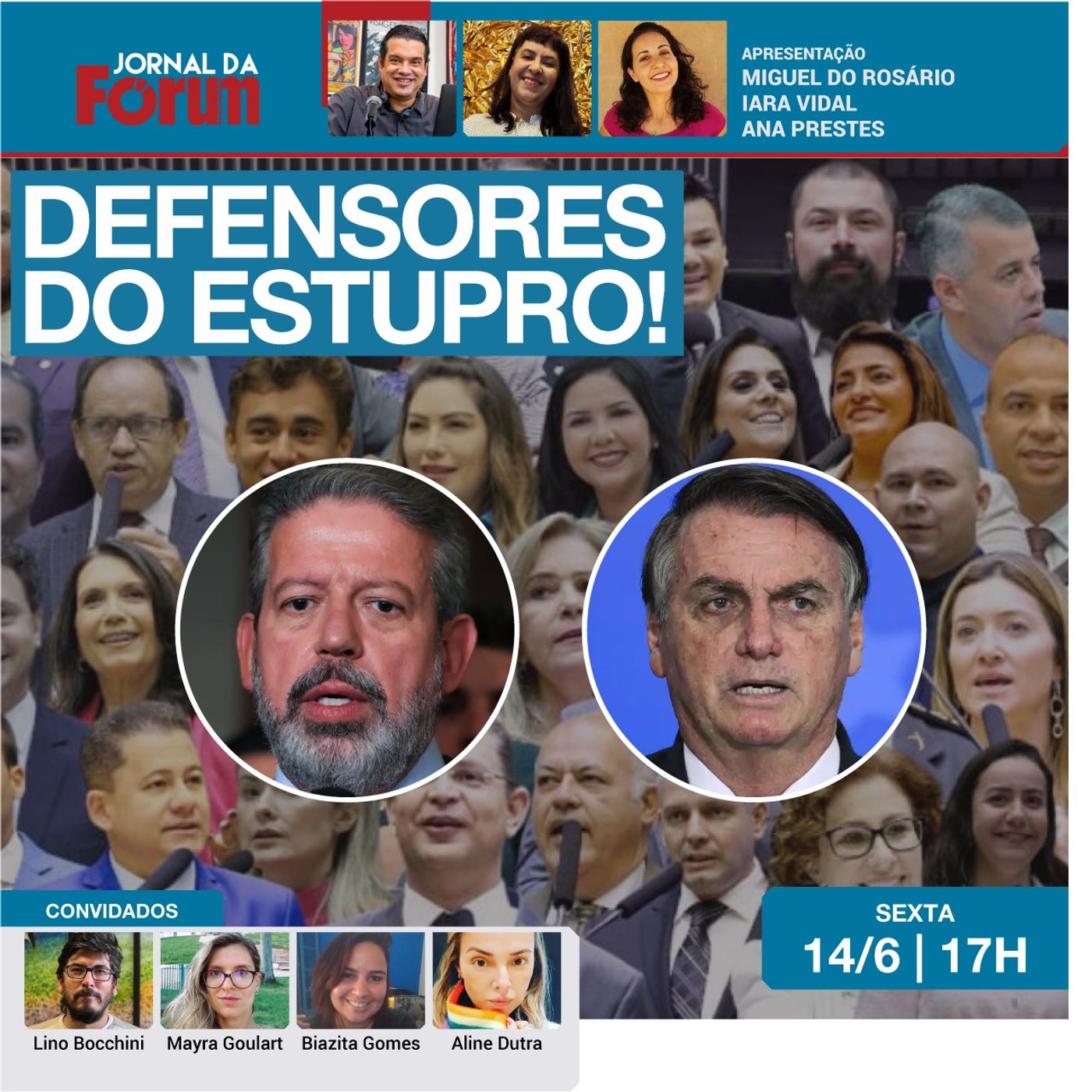 Mulheres vão à luta e dominam redes contra PL do Estupro | Janja e ministros se pronunciam episode artwork