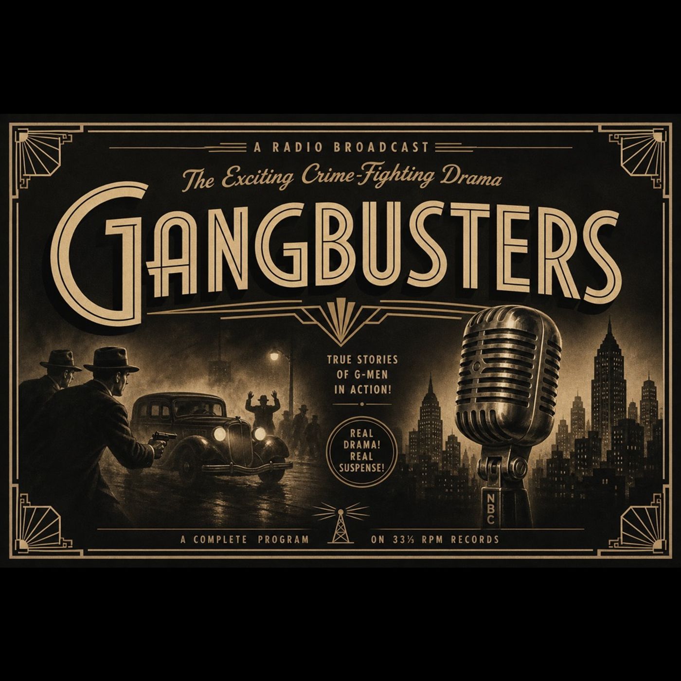 Gangbusters podcast artwork
