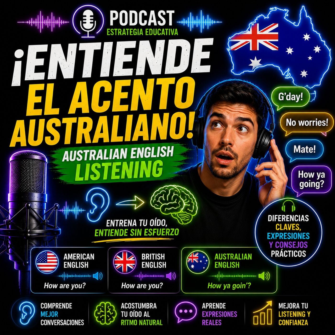 Cómo Entender el Acento Australiano | Guía Completa de Australian English Listening