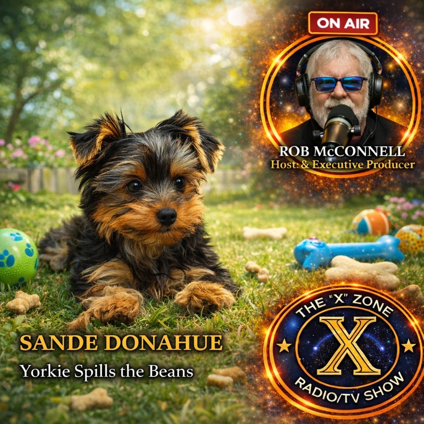 Rob McConnell Interviews - SANDE DONAHUE - Yorkie Spills the Beans