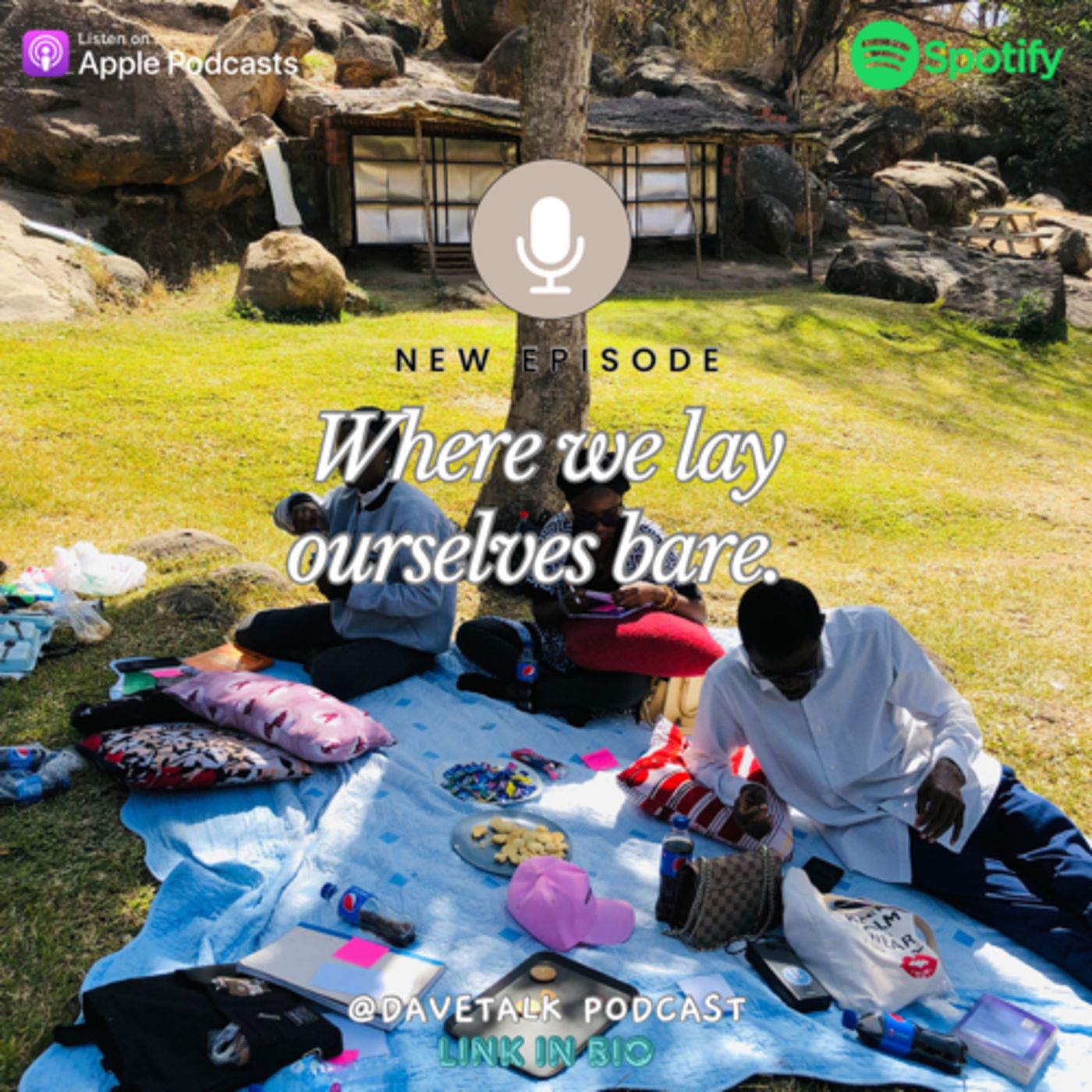 Where we lay ourselves bare. episode artwork