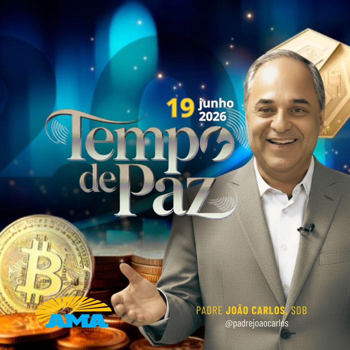 19/06/26 - Programa Padre João Carlos | Tempo de Paz episode artwork