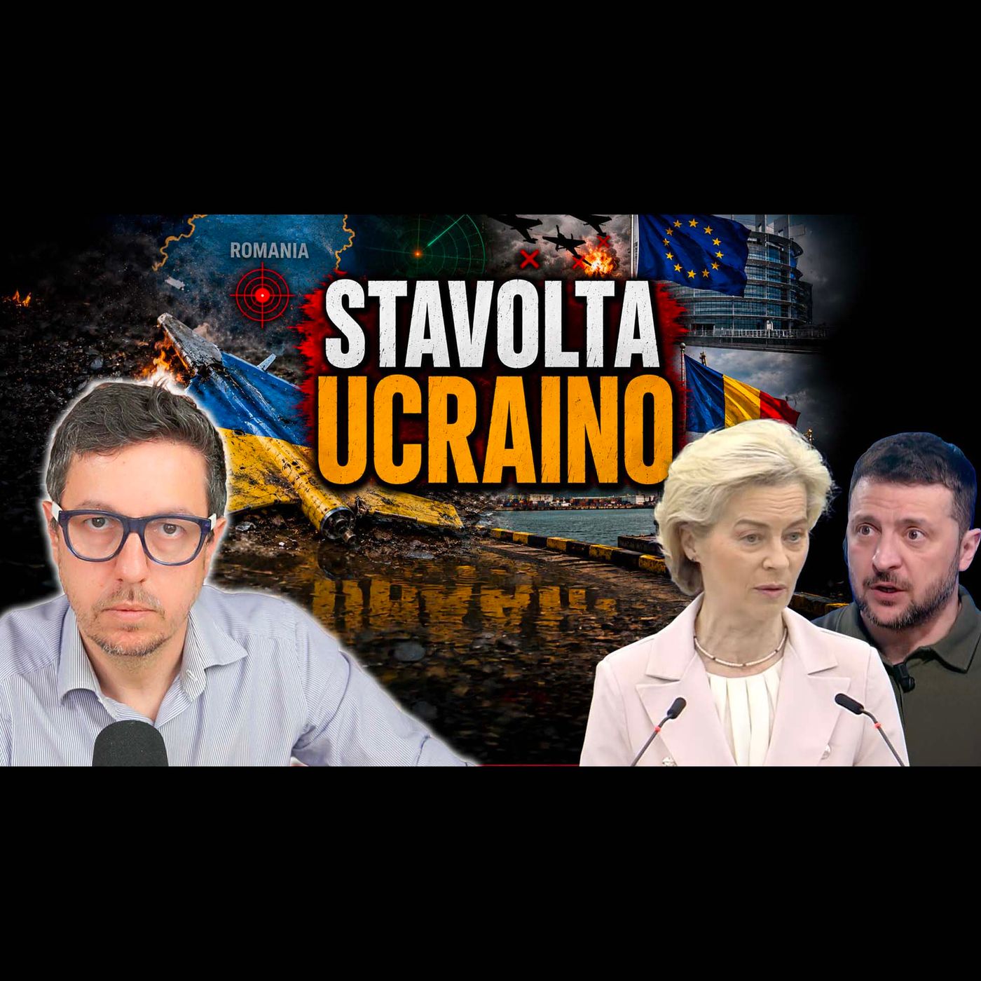 ALTRO DRONE SULLA ROMANIA | KIEV FUORI CONTROLLO?