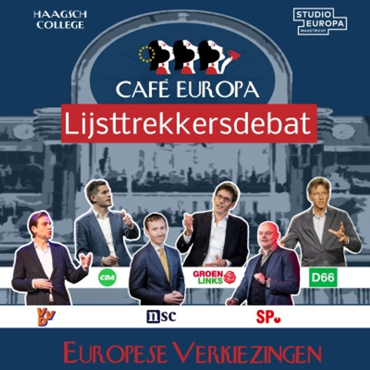 Café Europa #S6E08d: Lijsttrekkersdebat Deel 4 - Klimaat