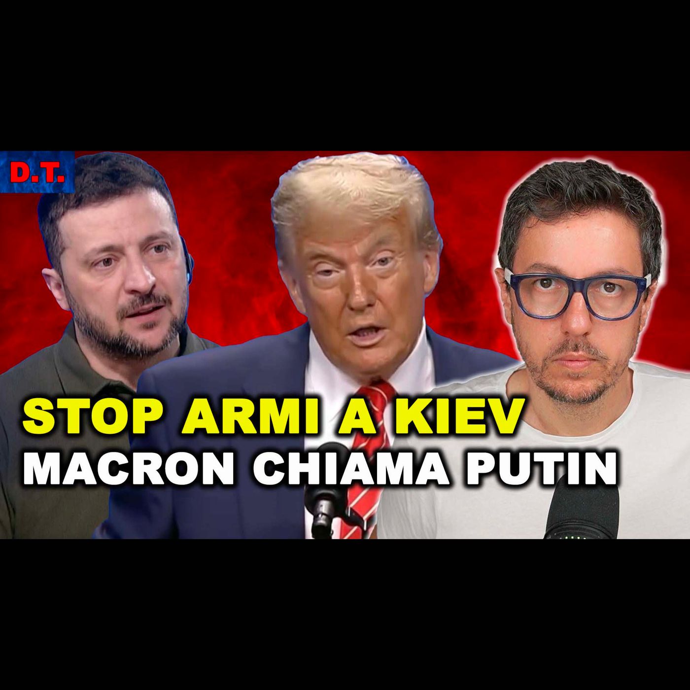 PANICO ZELENSKY dopo il BLOCCO AIUTI MILITARI USA