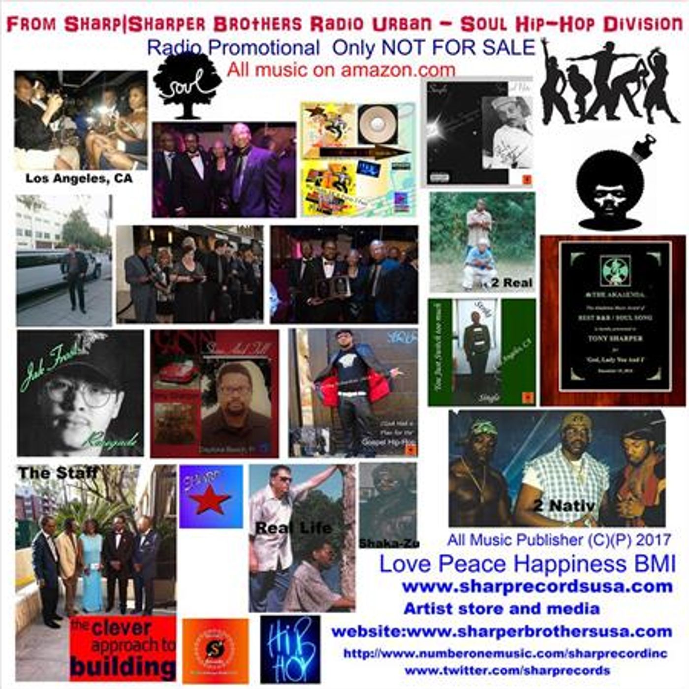 Howcee Productions Late Night  Saturday  Sharper/Sharper Brothers Radio Urban -Soul episode artwork