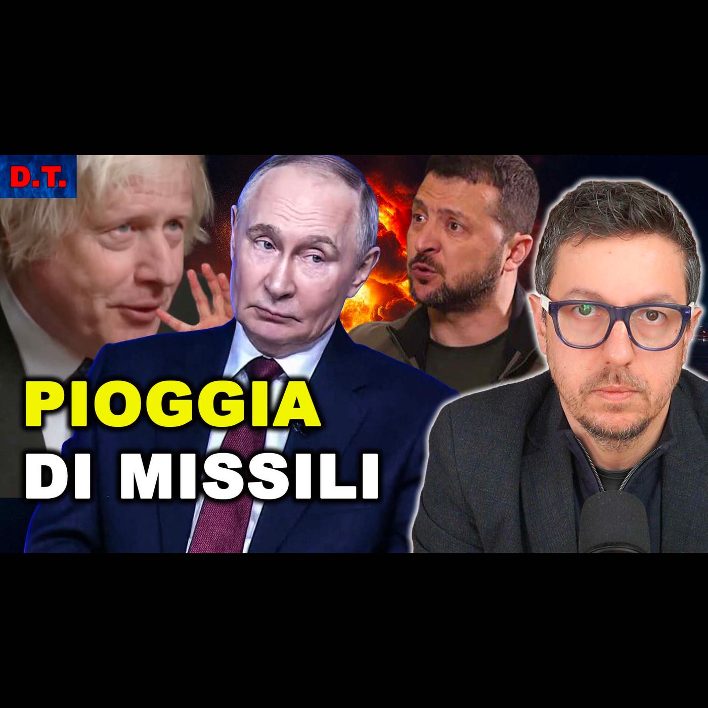 PIOGGIA DI MISSILI | L'EX PRIMO MINISTRO BRITANNICO JOHNSON PROPONE TRUPPE IN UCRAINA ORA
