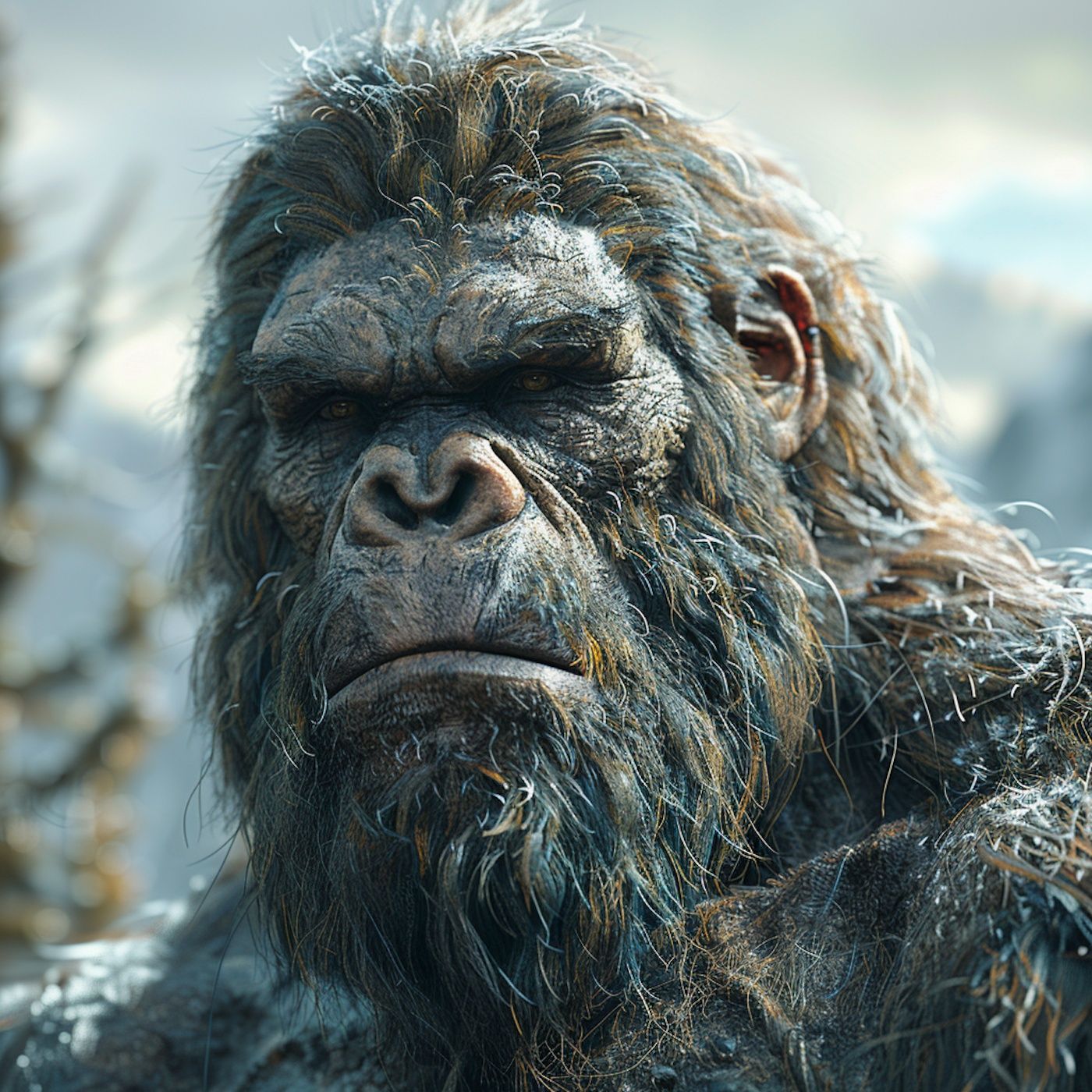 PO EP:223 Drawing Sasquatch