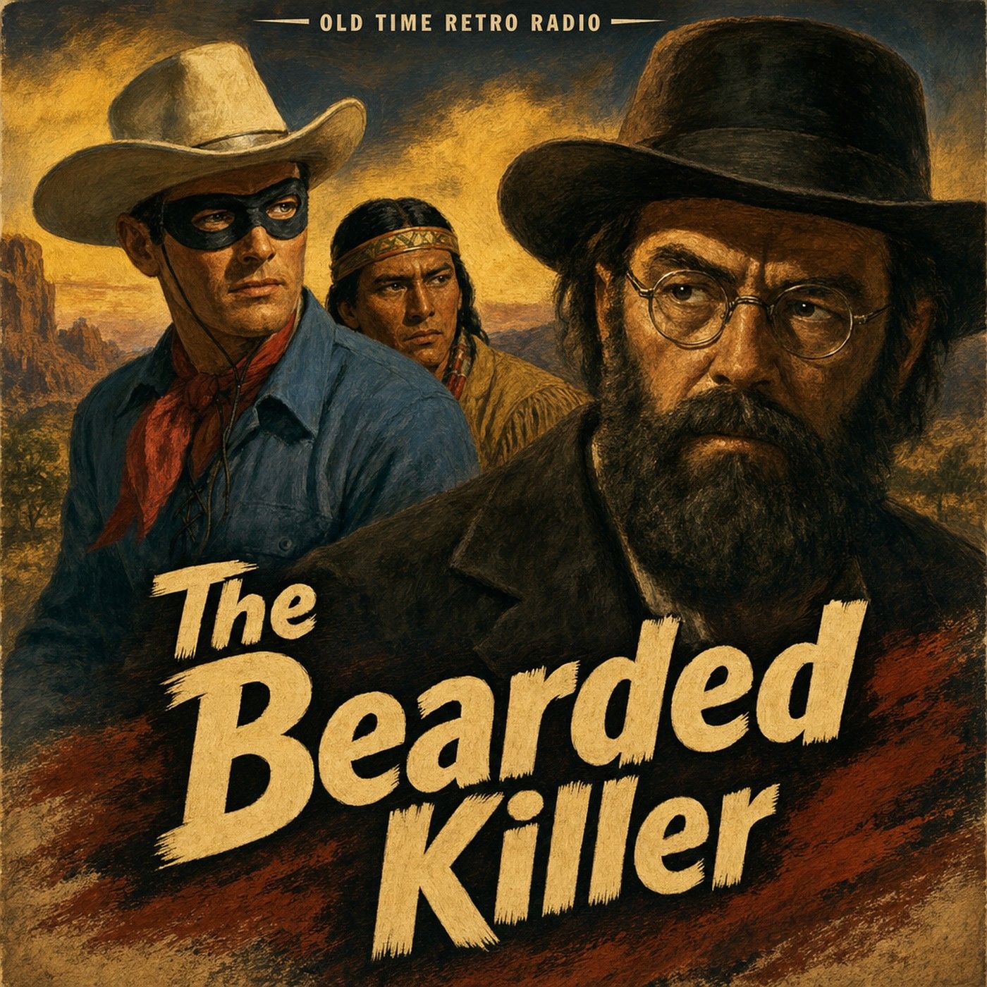 The Lone Ranger - "The Bearded Killer" (Old Time Radio, 1952) episode artwork