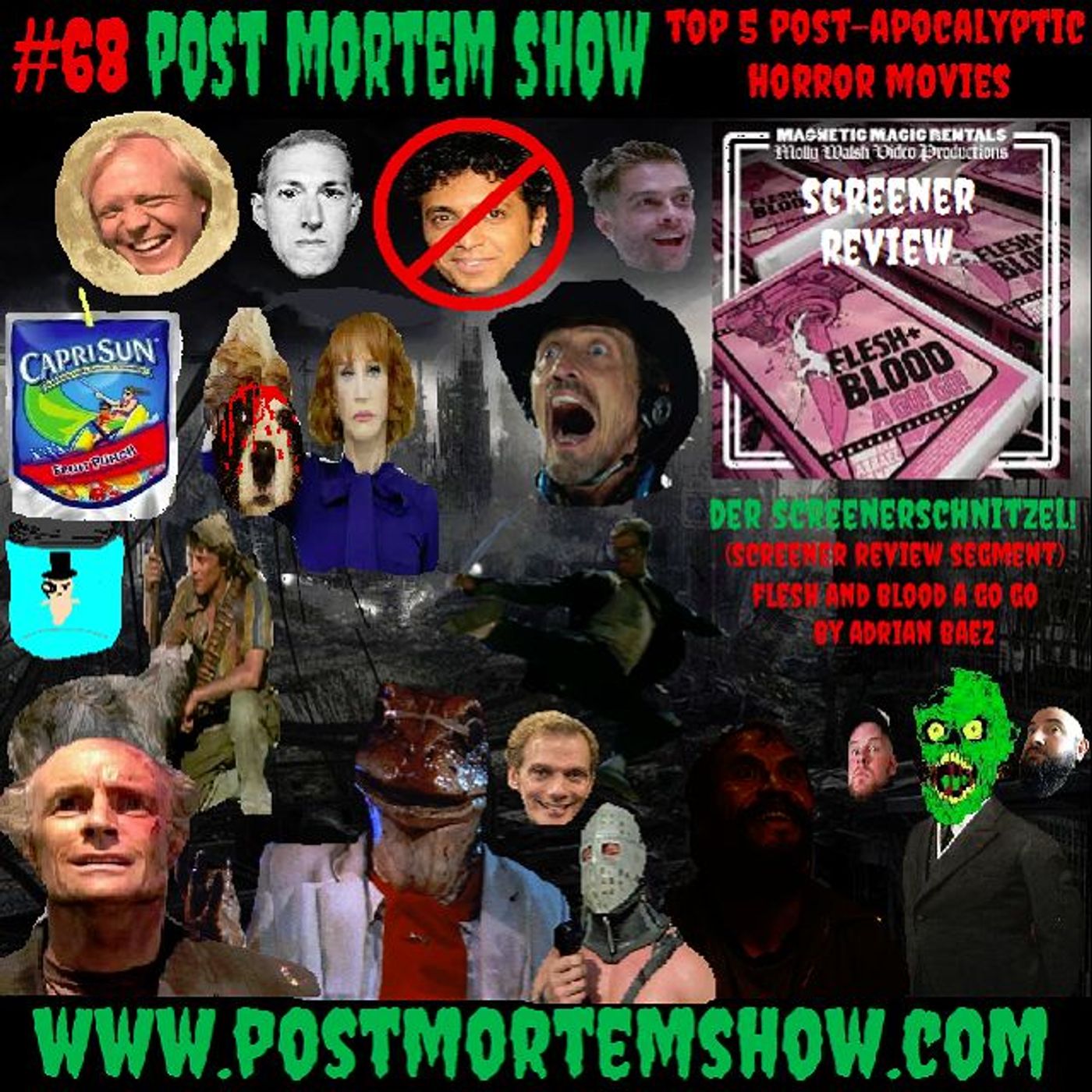 e068 - Kathy Biffin's Mixed Nuts (Top 5 Post Apocalyptic Horror Movies)