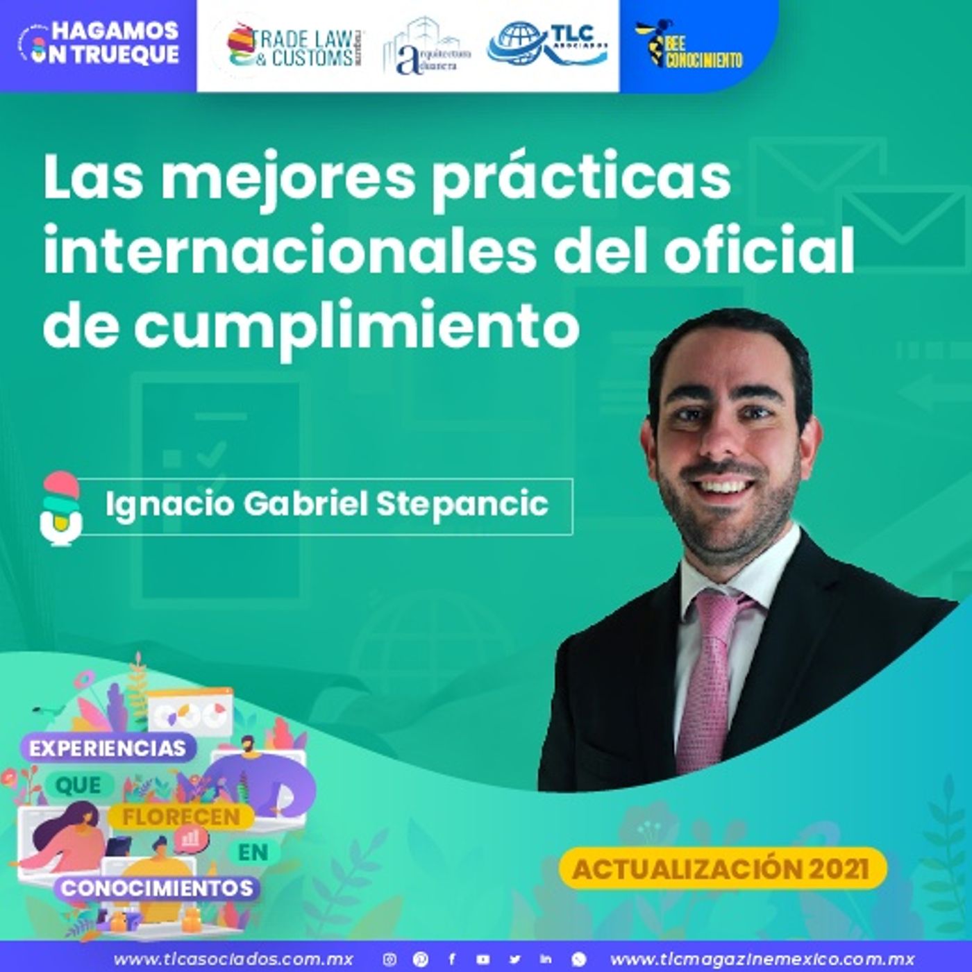 Episodio 164. Las mejores prácticas internacionales del oficial de cumplimiento episode artwork