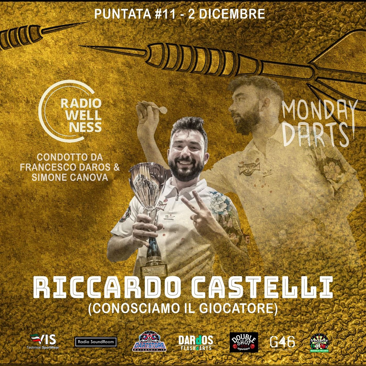 MONDAY DART - Undicesima Puntata - Riccardo Castelli episode artwork