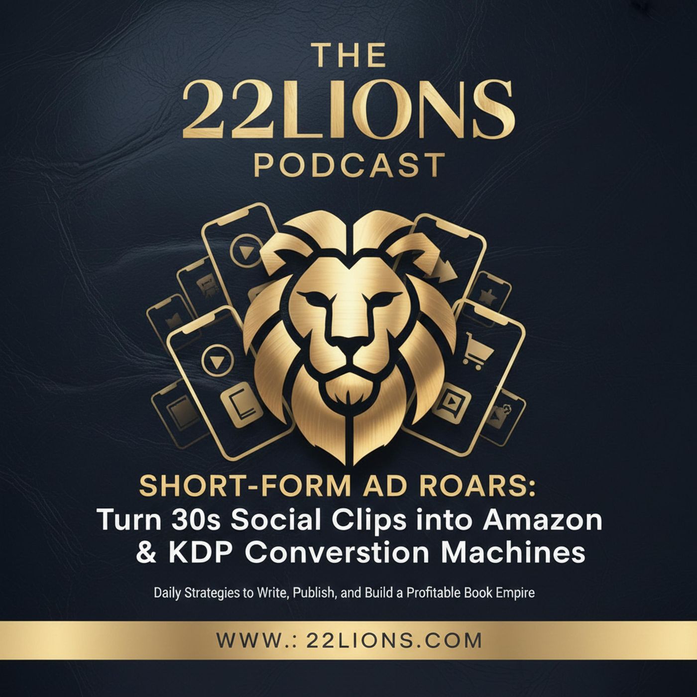 Short-Form Ad Roars: Turn 30s Social Clips into Amazon & KDP Conversion Machines episode artwork