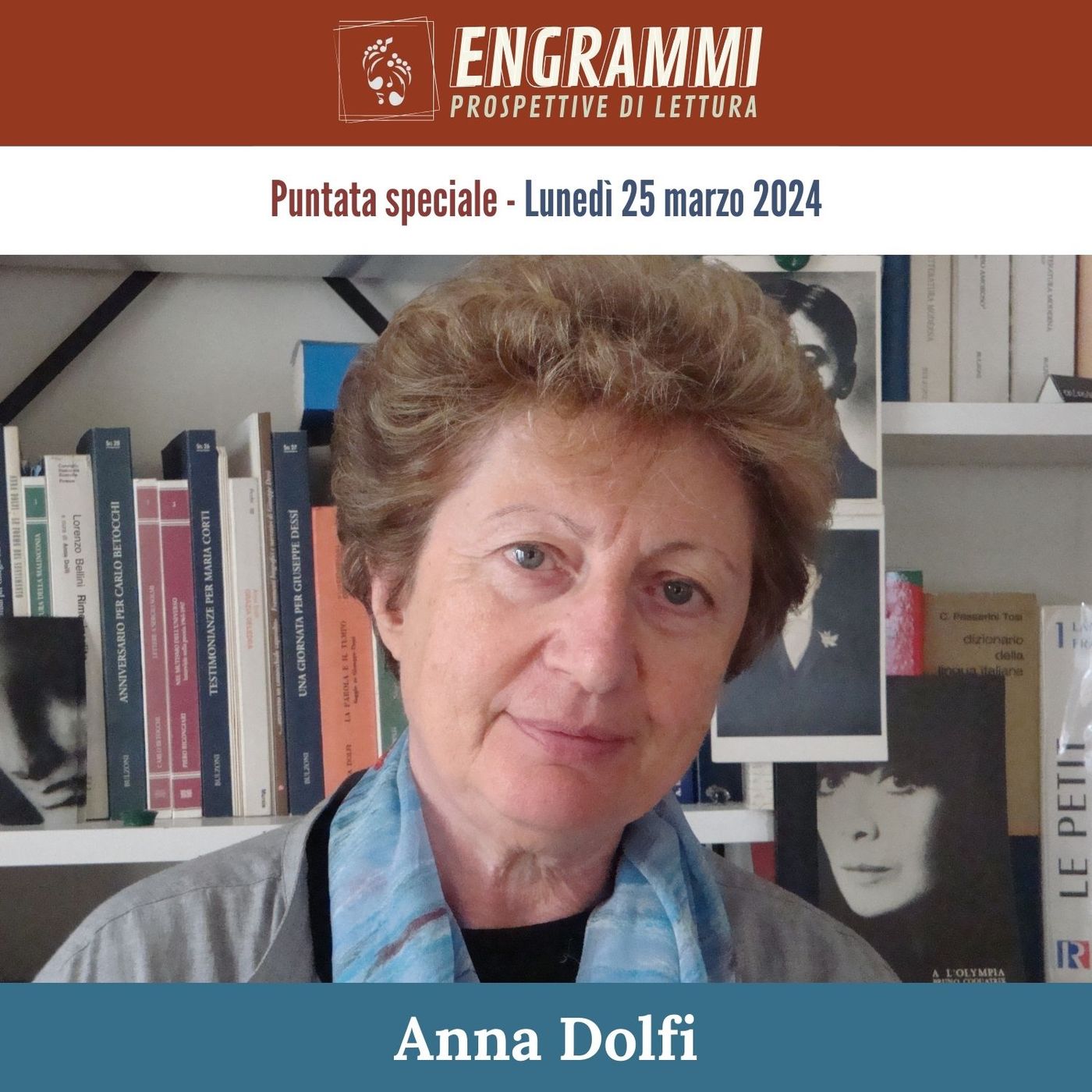 Anna Dolfi vi invita alla PUNTATA SPECIALE di lunedì 25 marzo