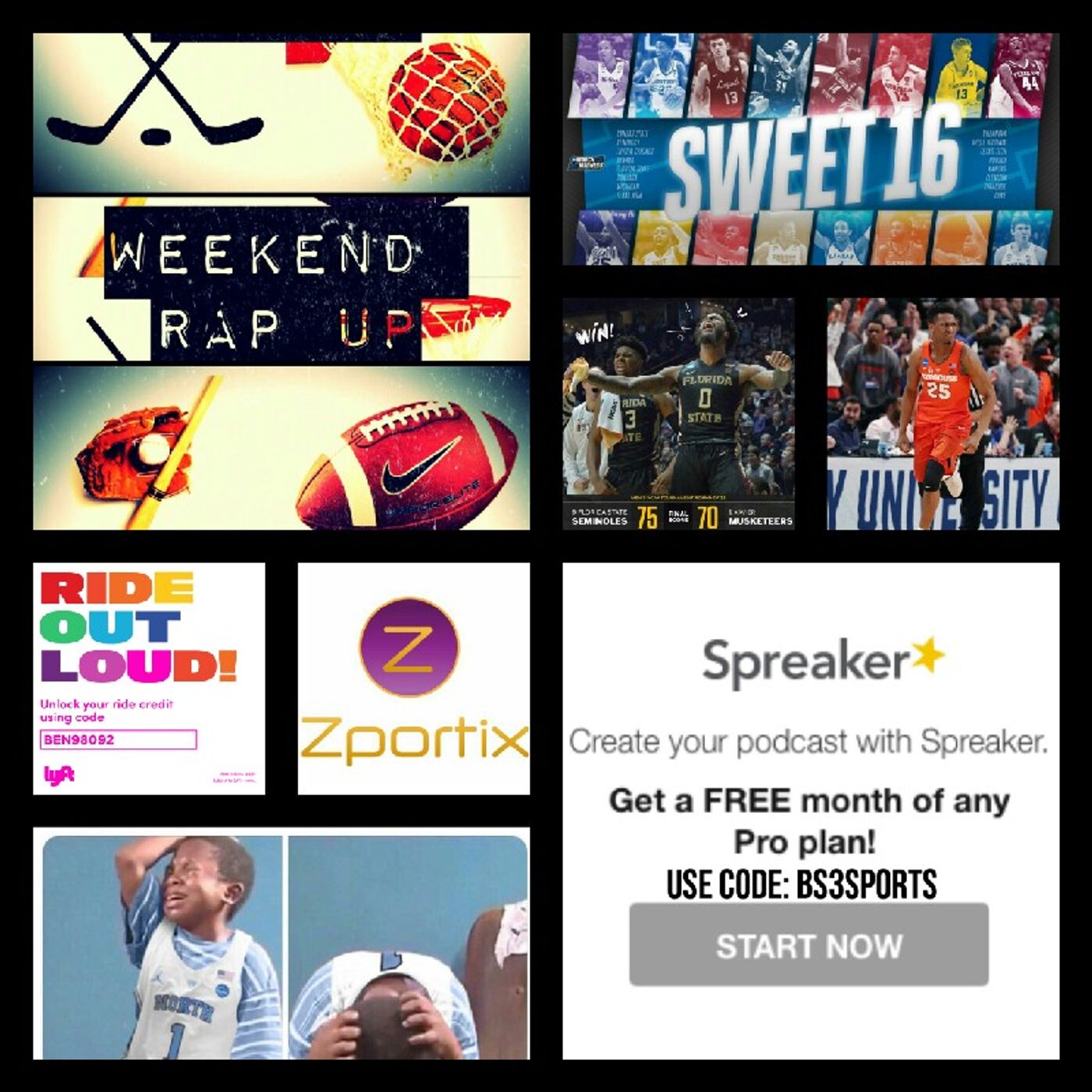 Weekend Rap Up Ep. 73: #MarchMadness or #MarchSadness? episode artwork