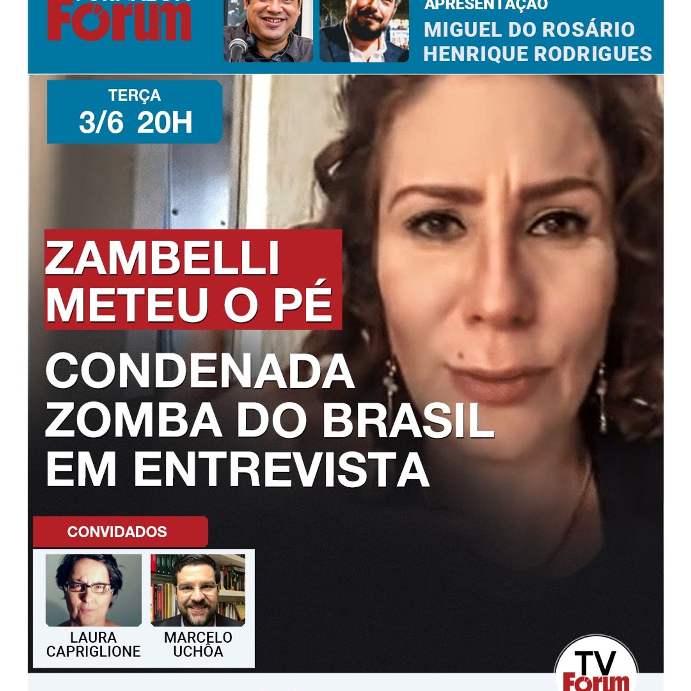 Zambelli FUGIU e agora ZOMBA do Brasil | Eduardo Bolsonaro pede para CONTINUAR DEPUTADO dos EUA episode artwork