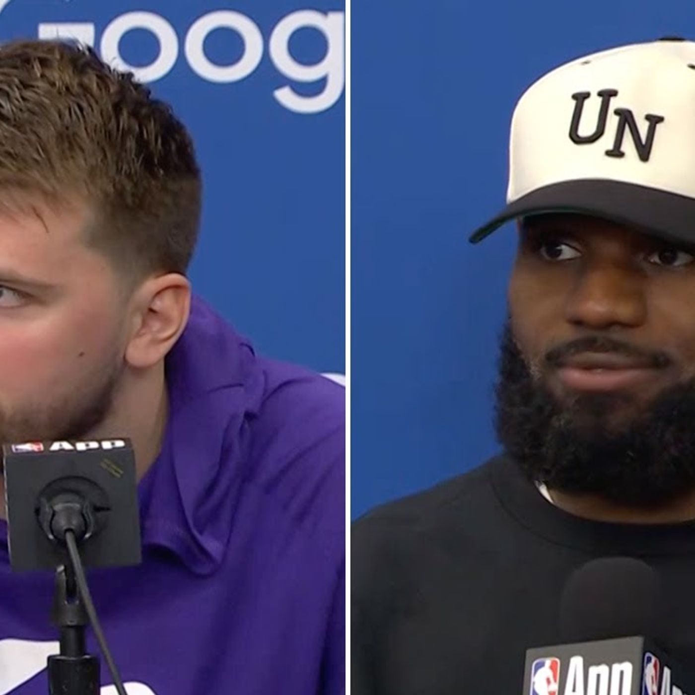 LeBron James & Luka Doncic Talk Lakers Game 2 Win vs. Timberwolves _ 2025 NBA Playoffs episode artwork