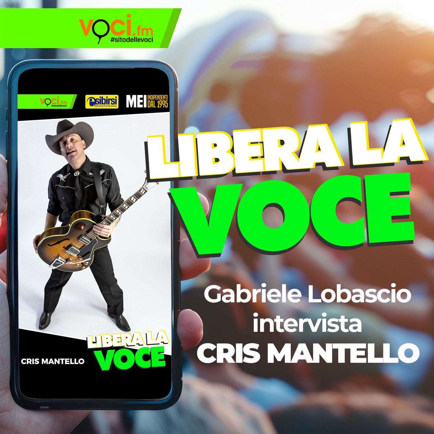 LIBERA LA VOCE: Cris Mantello - clicca play e ascolta il podcast episode artwork