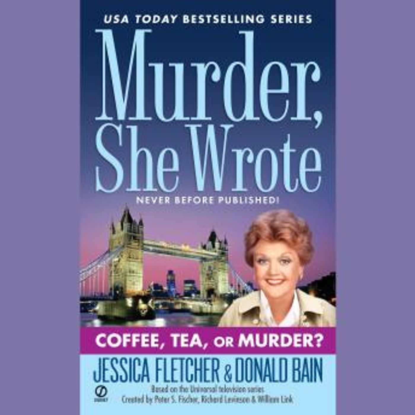 Coffee, Tea, or Murder?: A Murder, She Wrote Mystery by Donald Bain, Jessica Fletcher episode artwork