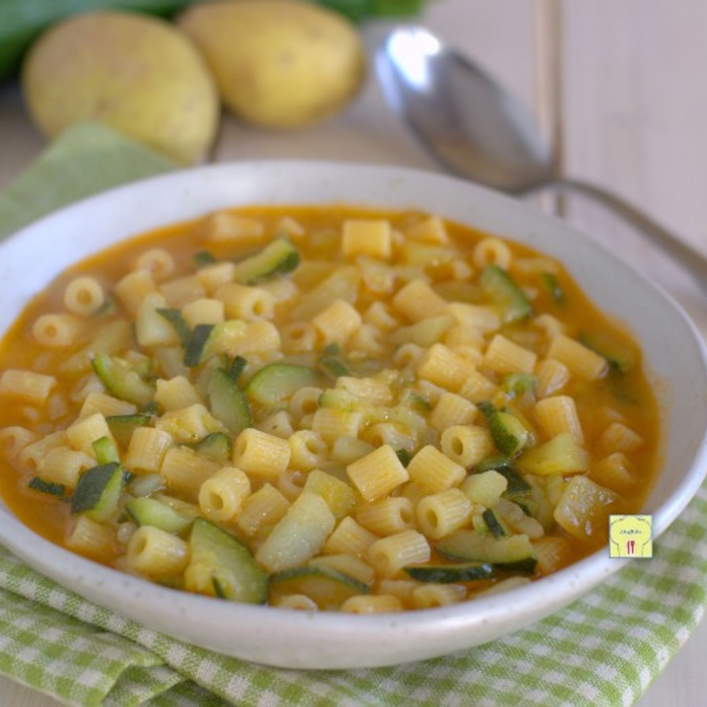 Minestra di zucchine e patate