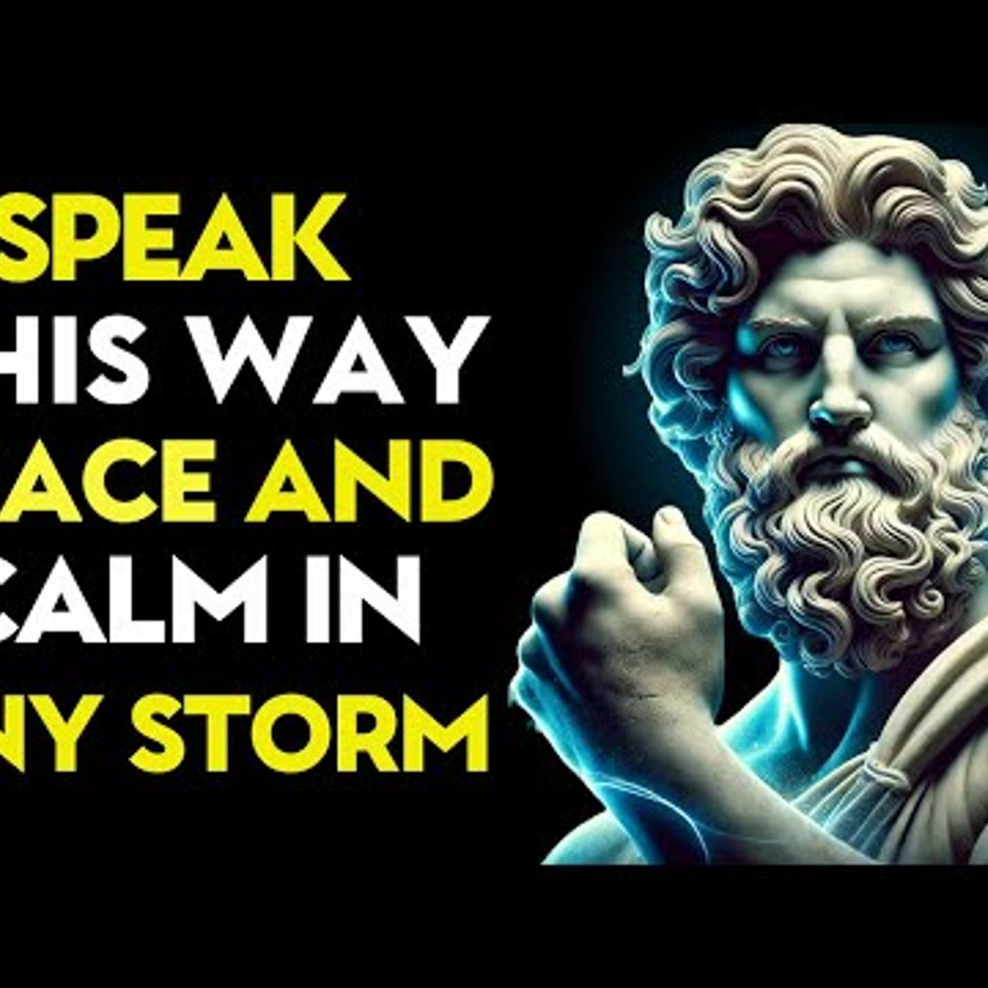 SPEAK to Yourself THIS WAY to Find Inner PEACE and Stay CALM in Any Storm _ Stoic Philosophy episode artwork