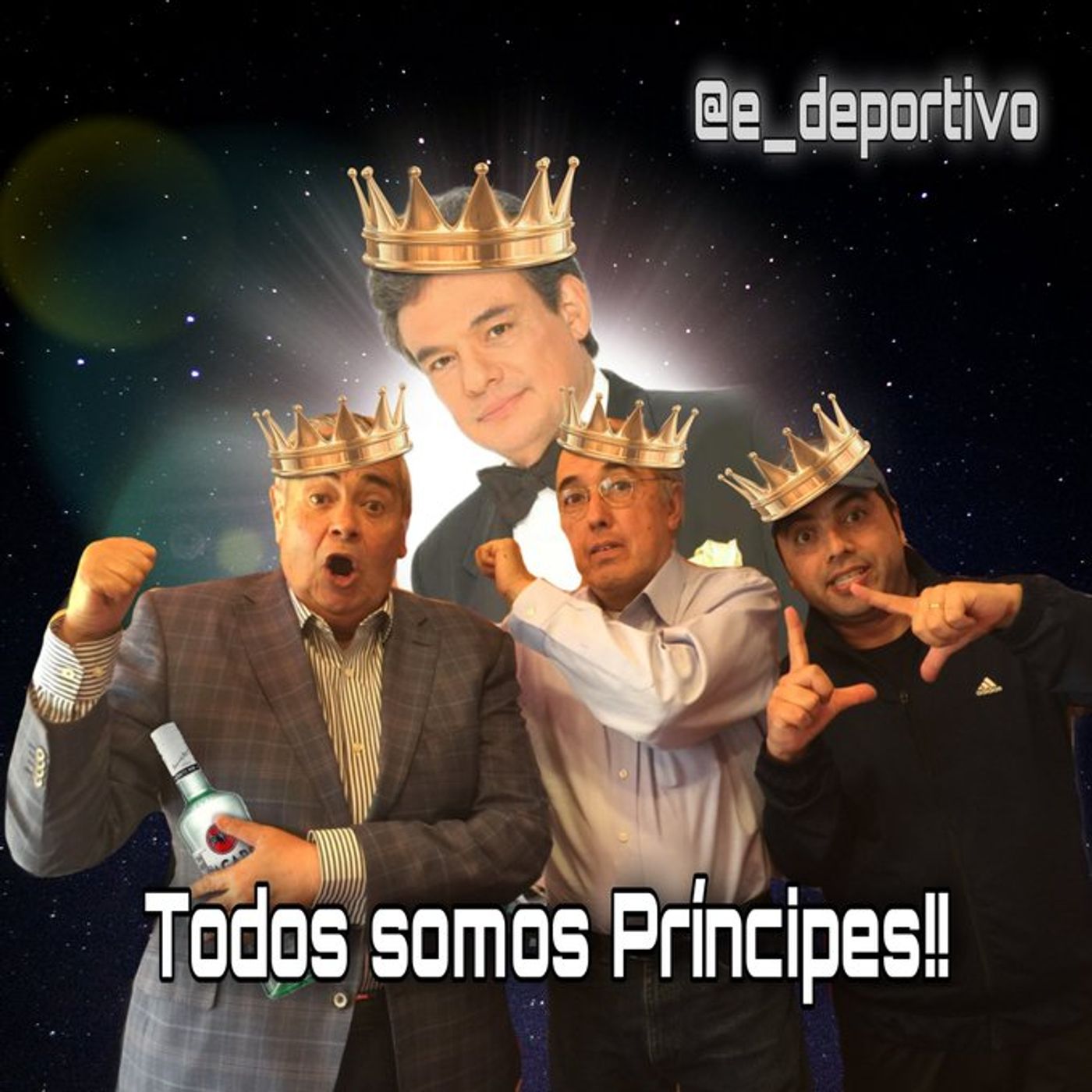 Recordando al Príncipe a Chente y a Chabelo en Espacio Deportivo de la Tarde 17 de Febrero 2021