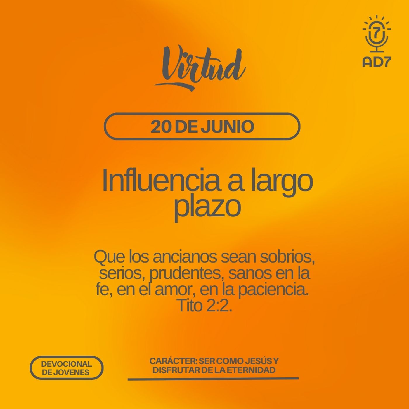 AD7 Devocional - Diferente / Inverso