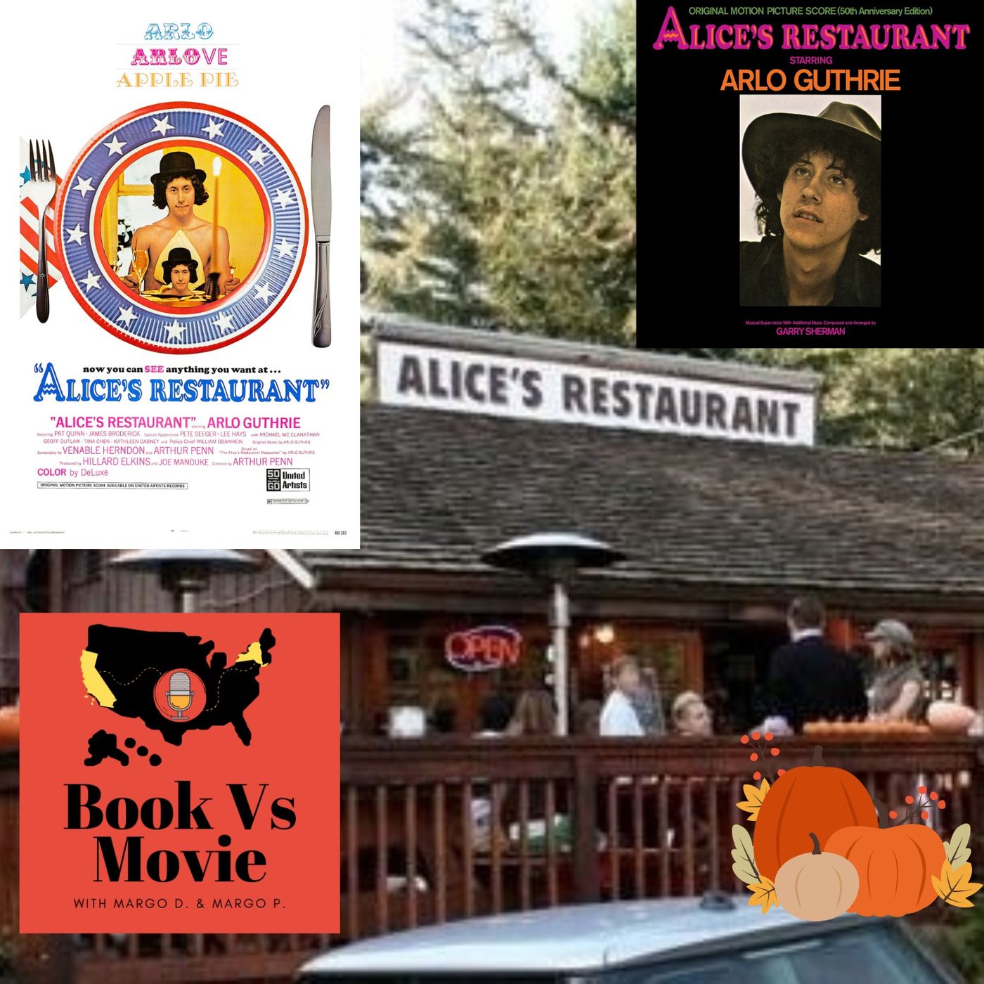 Alice’s Restaurant (1969) Arlo Guthrie, Arthur Penn, Pat Quinn, & James Broderick