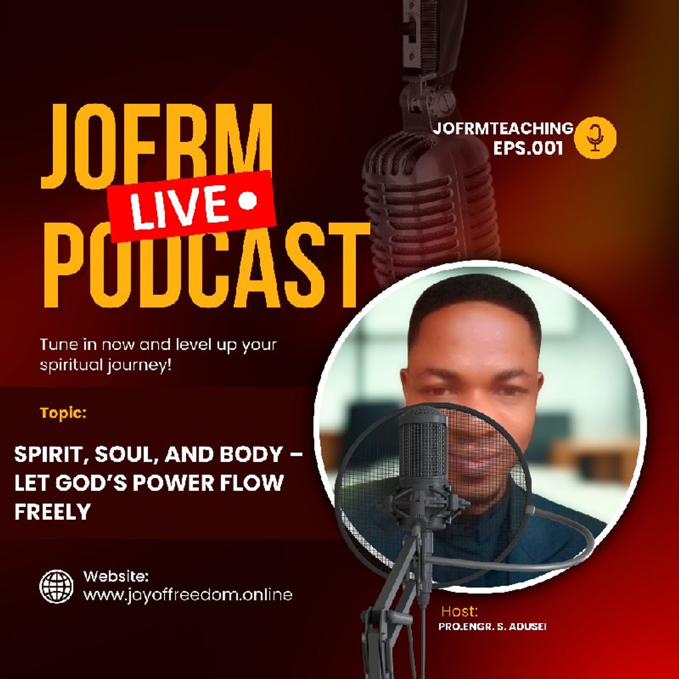 Spirit, Soul, and Body – Let God’s Power Flow Freely episode artwork