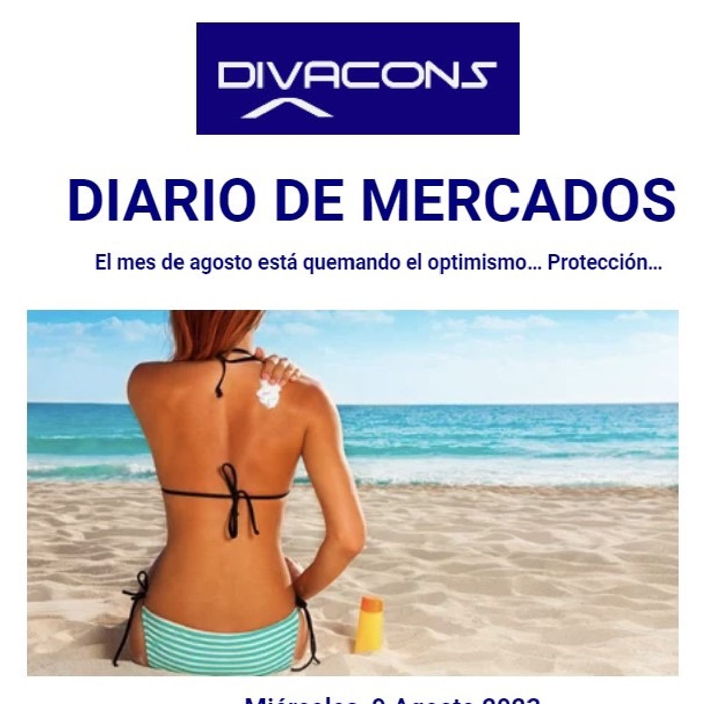 PODCAST DIARIO DE MERCADOS Miércoles 9 Agosto episode artwork