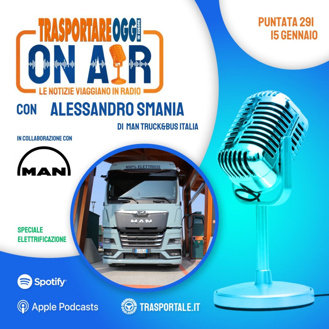 Puntata 291/2026 del 15 gennaio - Ospite: Alessandro Smania (MAN)