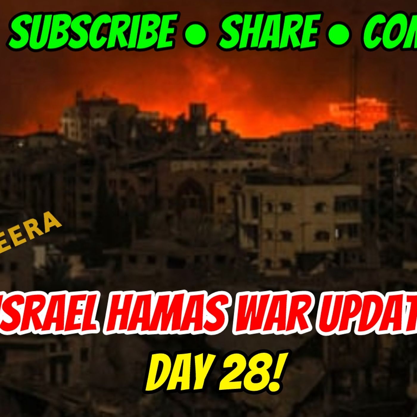 Israel Hamas War Update Day 28! episode artwork