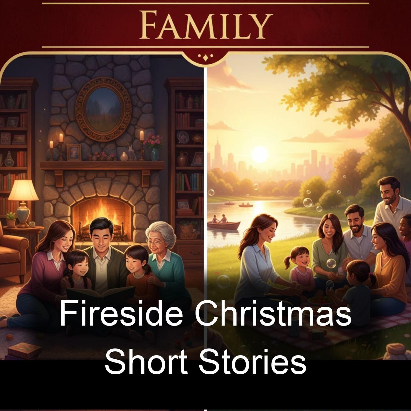 Fireside Christmas Short Stories cover art