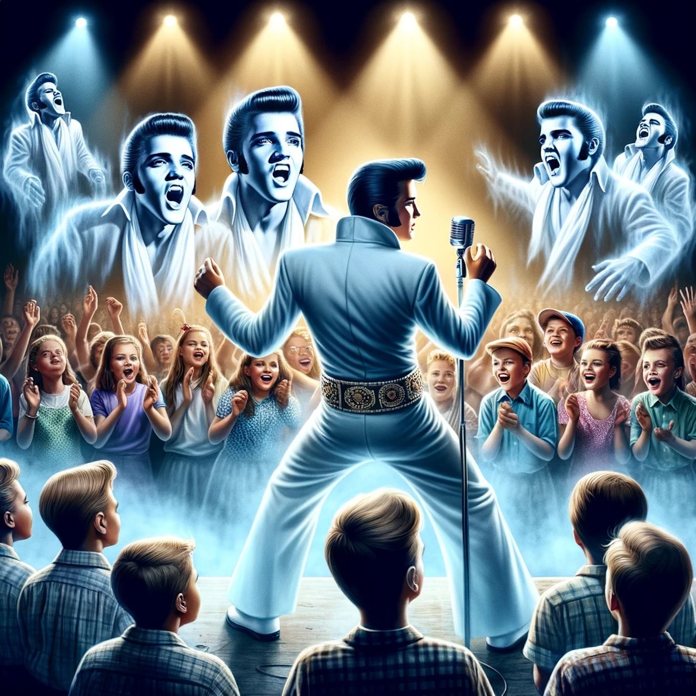 "If life were fair, Elvis would be alive and all the impersonators would be dead." episode artwork