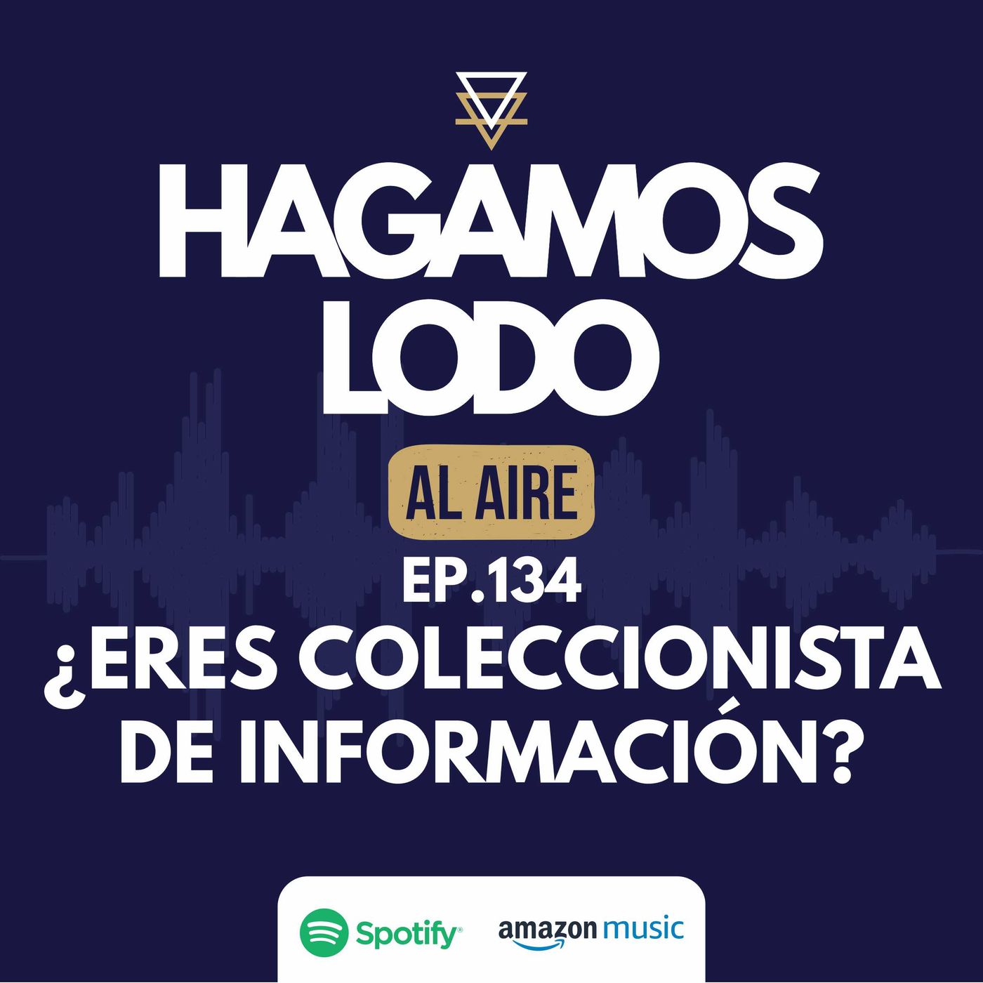 EP134- ¿Eres coleccionista de información? episode artwork