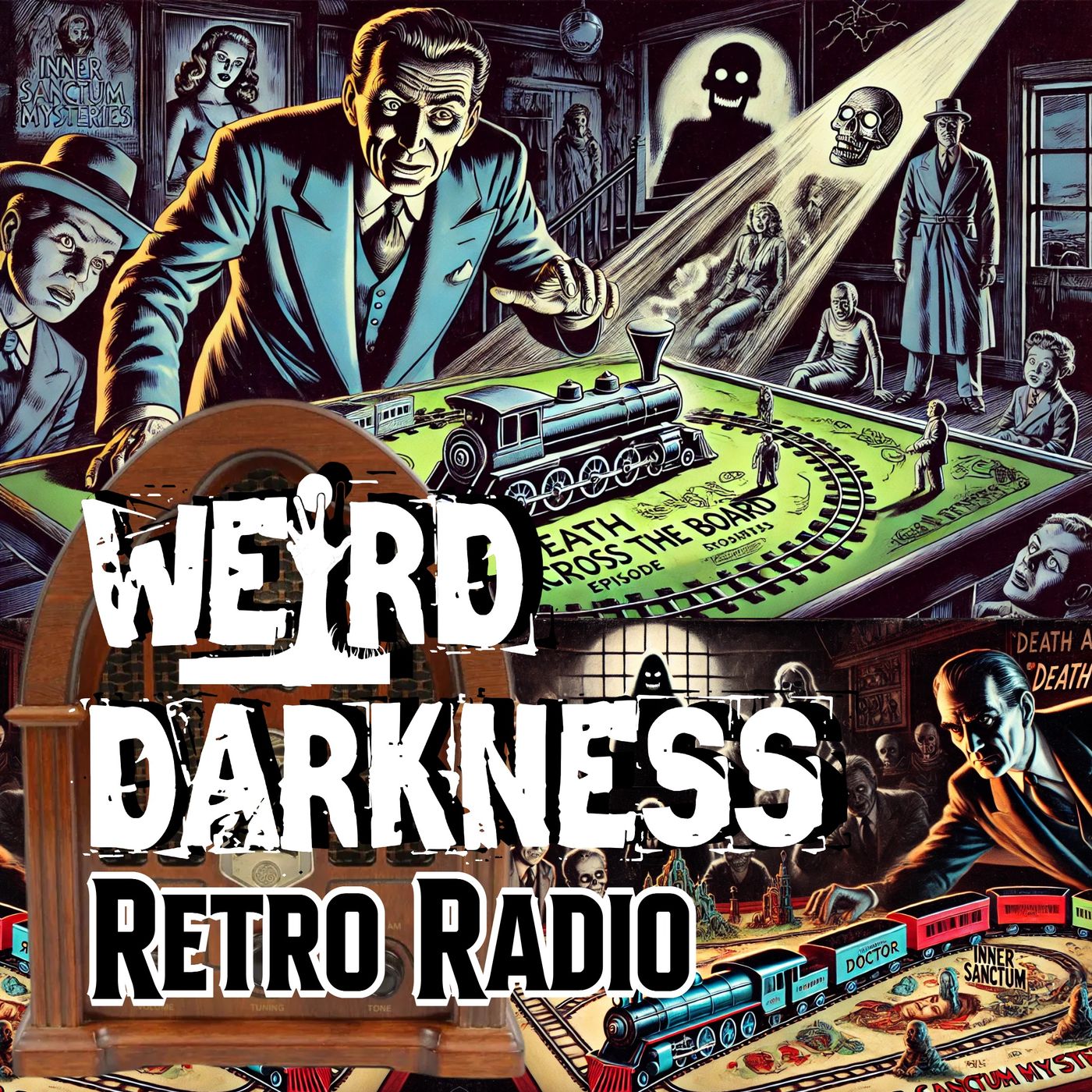 The DOCTOR Who GAMBLES Your LIFE In a GAME!: and More #RetroRadio Stories! EP0305 #WeirdDarkness - podcast episode cover