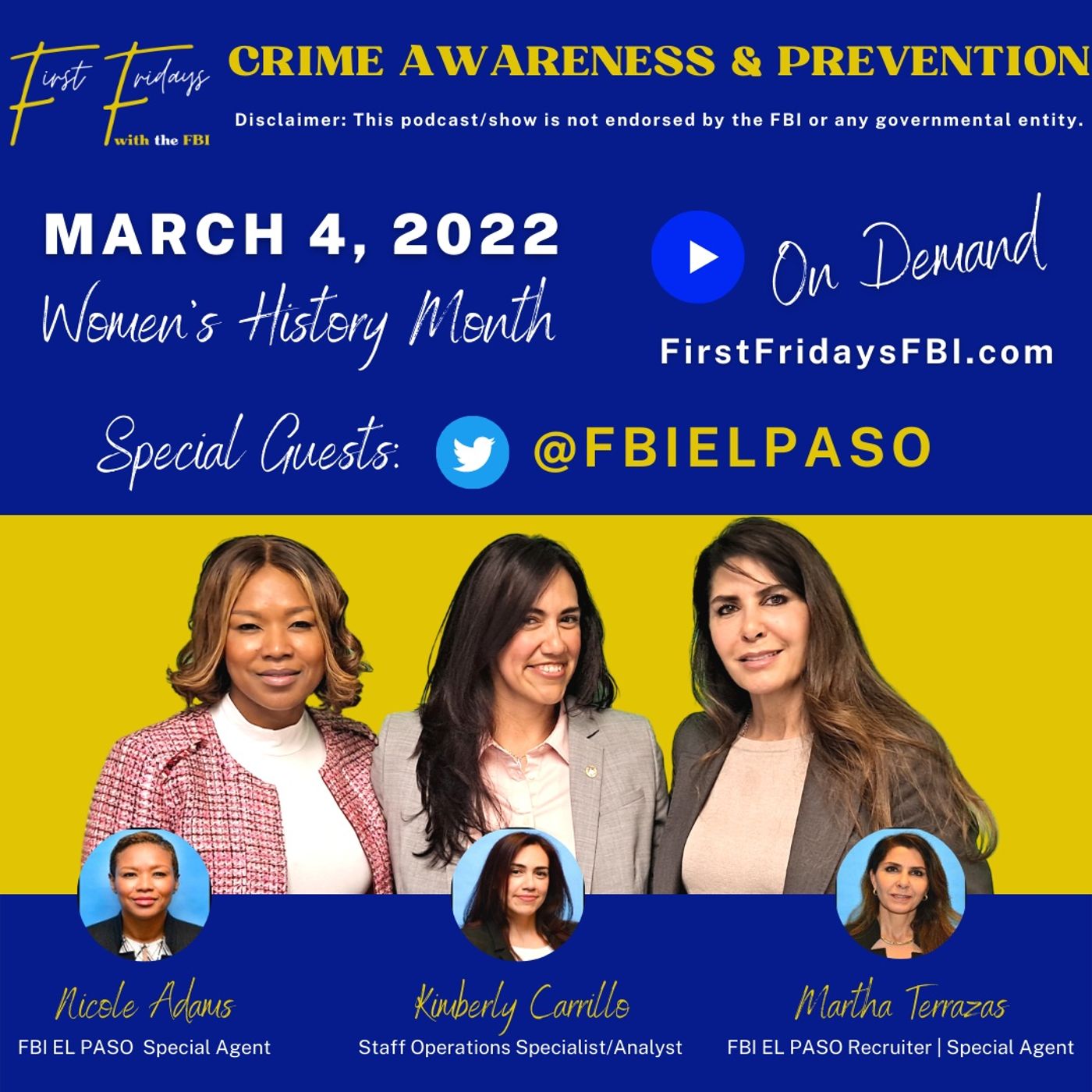 Ep.7 - Women in the FBI - Women's History Month