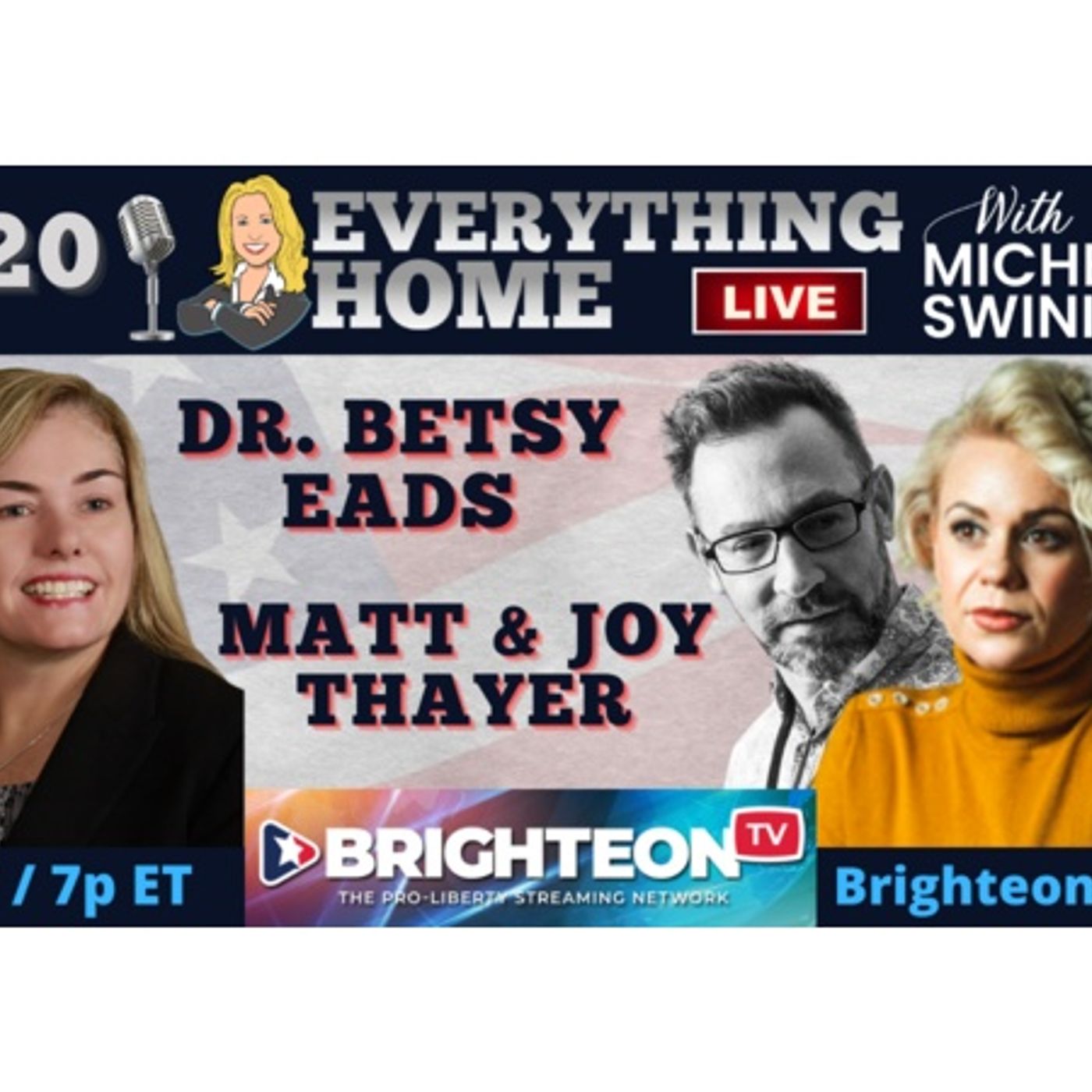 320: DR BETSY EADS, MATT & JOY THAYER | Monkey Pox, Election Machine Fraud Movie episode artwork