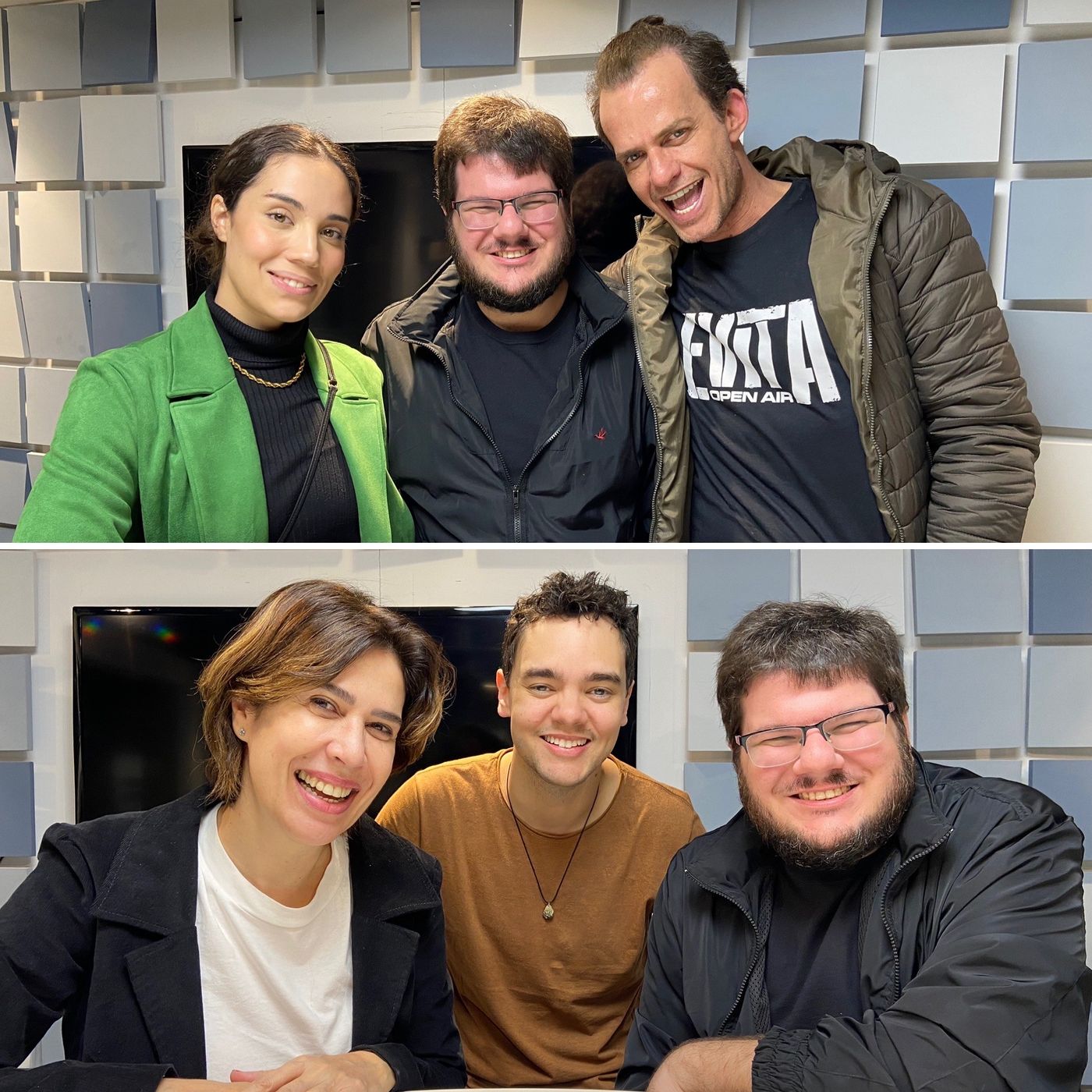 Antenados #132 - Danilo Gobatto entrevista Myra Ruiz, Cleto Baccic, Maria Clara Gueiros e Luccas Papp episode artwork