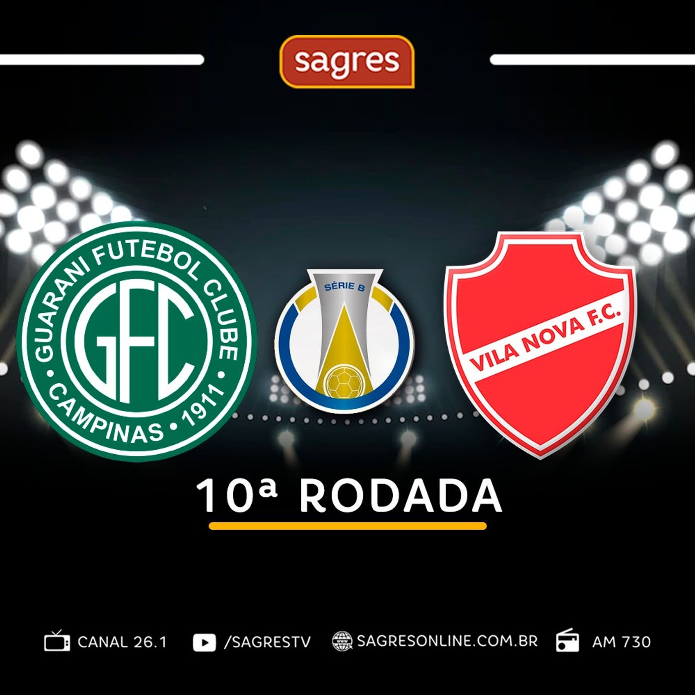 Série B 2022 #10 - Guarani 1x0 Vila Nova, com Paulo Massad episode artwork