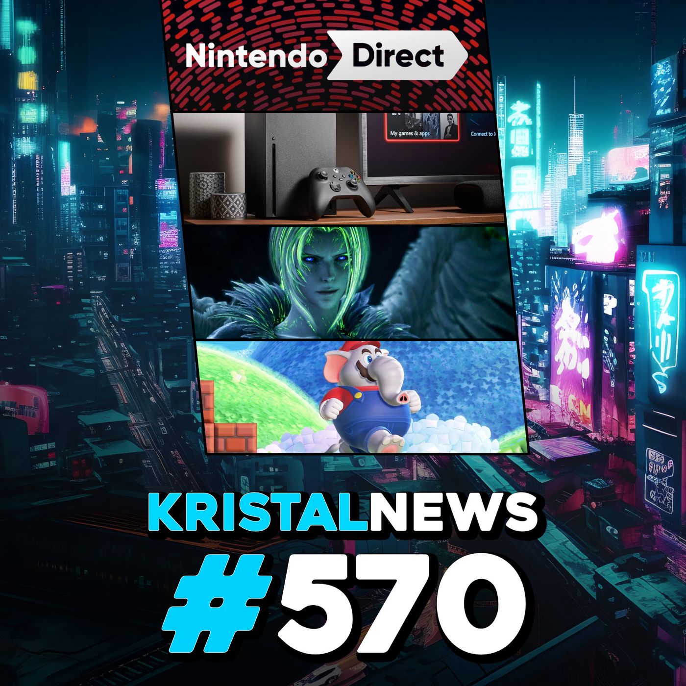 TUTTI gli ANNUNCI del NINTENDO DIRECT | SERIES X e GAME PASS AUMENTANO! | FF16 ▶ #KristalNews 570 episode artwork