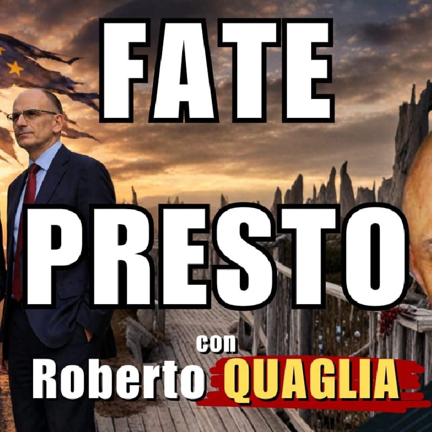 #LETTA e #DRAGHI: FATE PRESTO | Il Punt🔴 di Vista di Roberto QUAGLIA