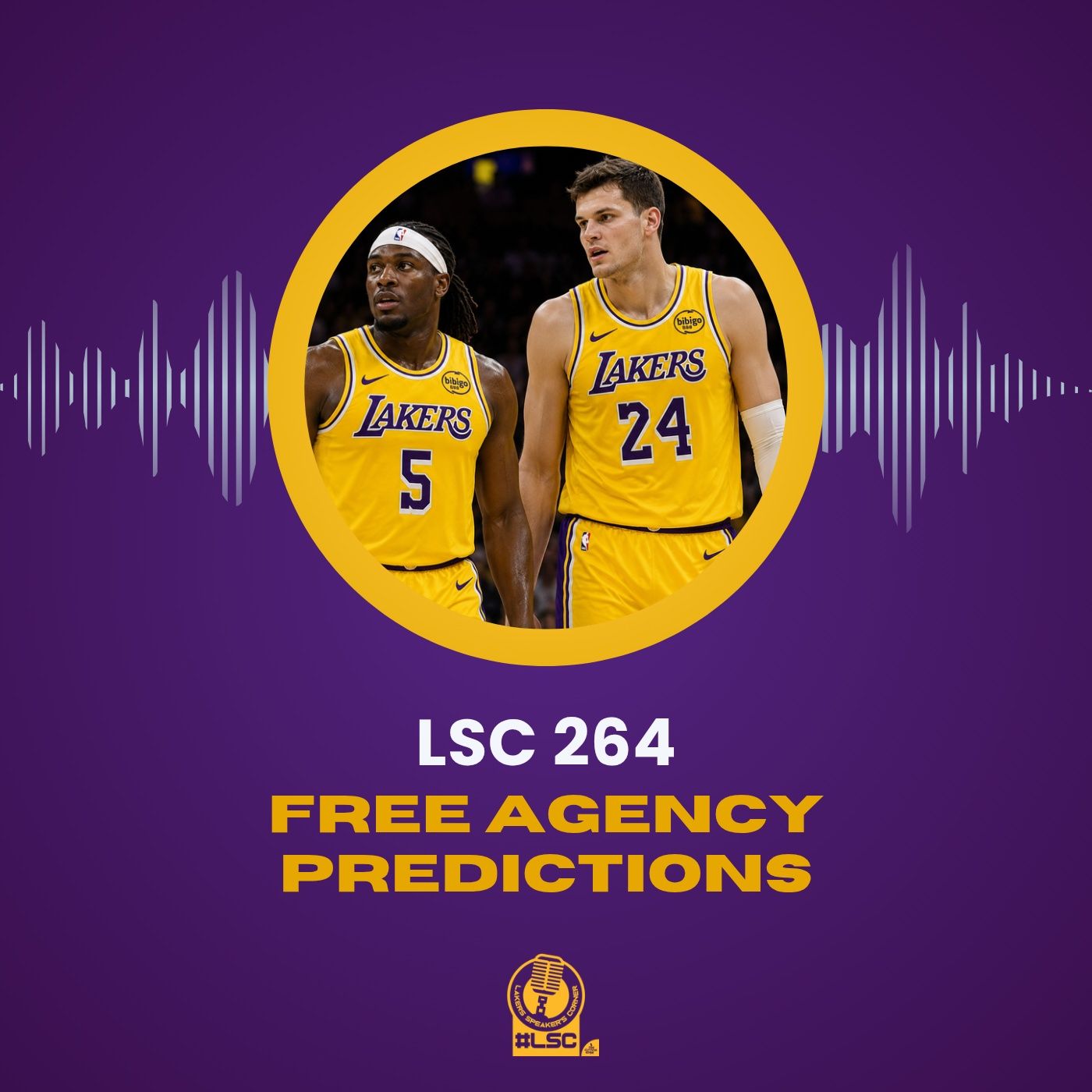 LSC 264 - Free Agency Predictions episode artwork